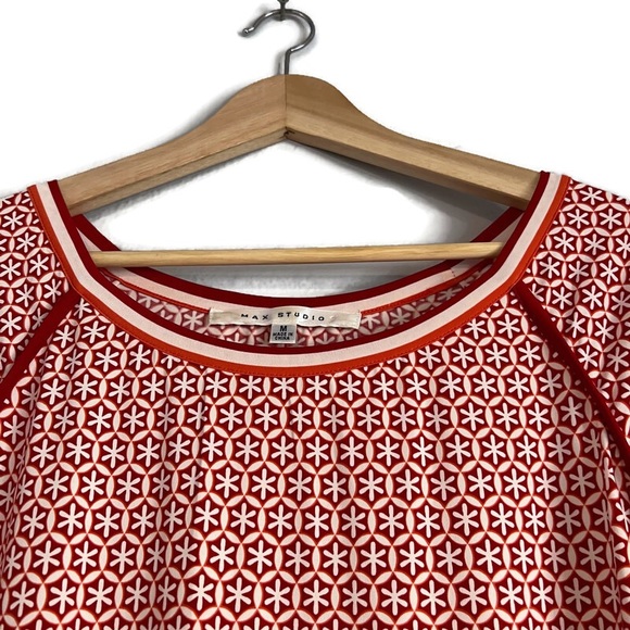 Max Studio patterned shift dress size M - Picture 2 of 5